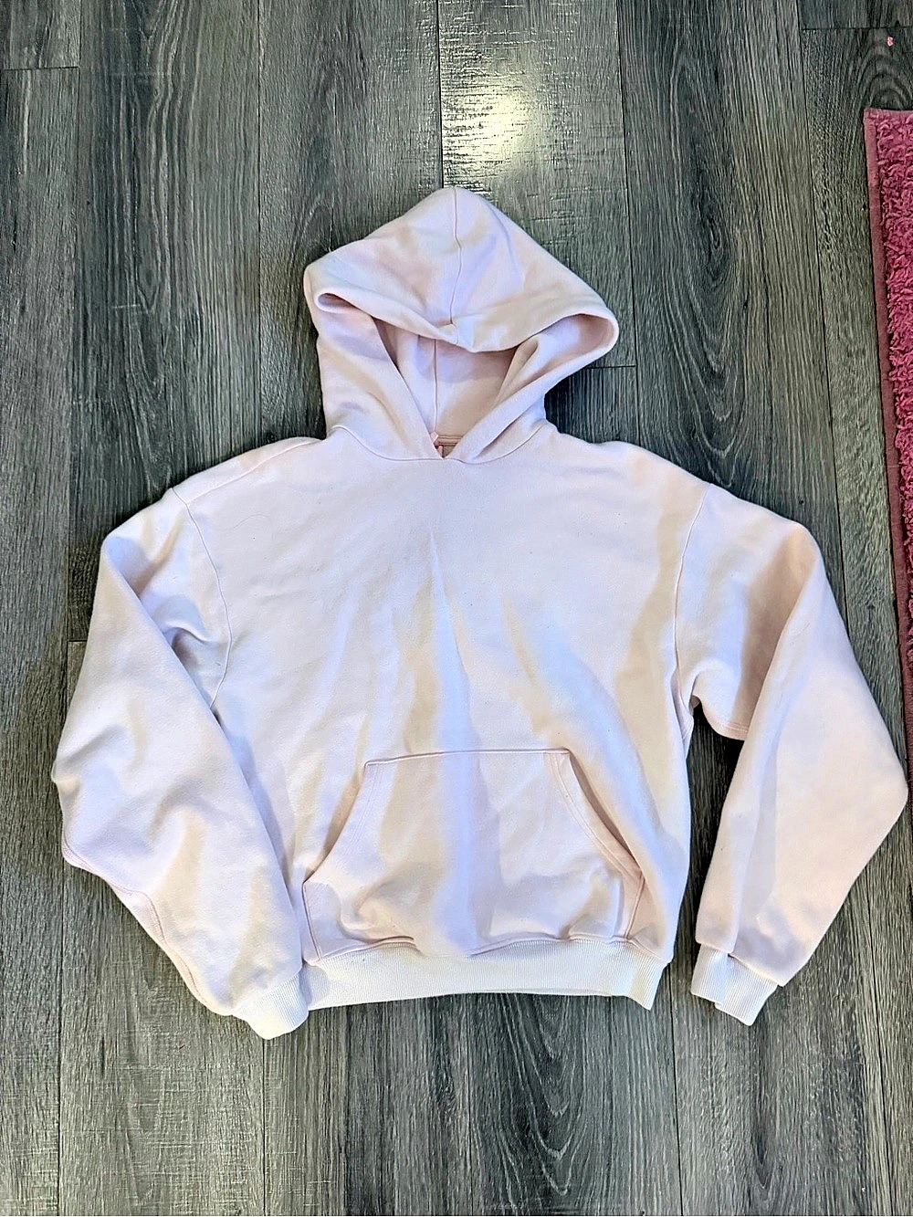 Skims Pink Pullover Hoodie Like New